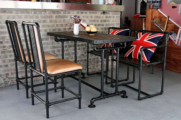 Применяемость радиальных прессов РВД: Производство мебели из труб