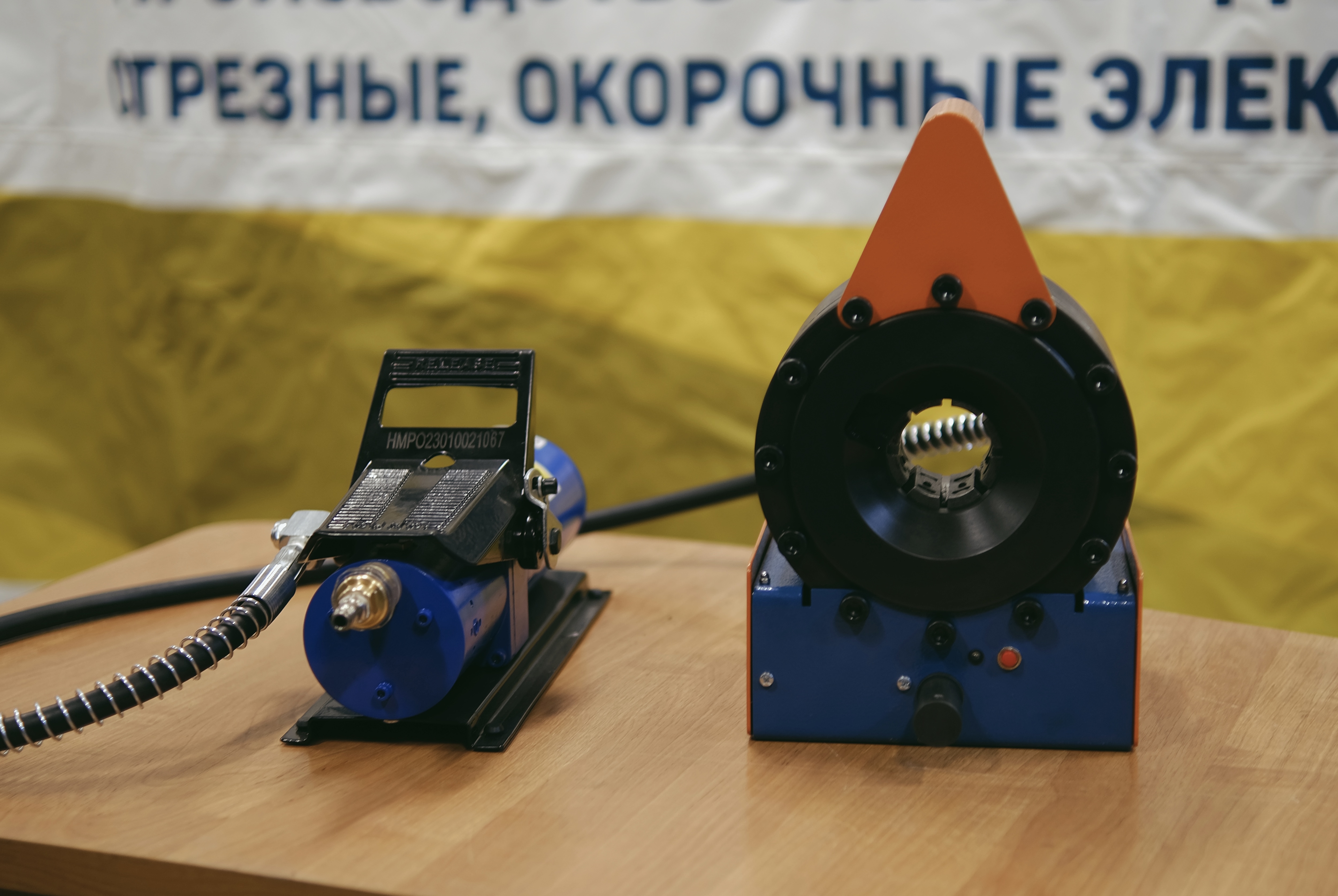 Ручной станок для шлангов высокого давления